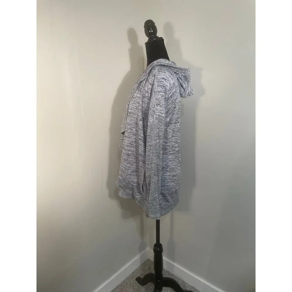 Athleta Heathered‎ Gray Open Front Cardigan - Picture 5 of 12